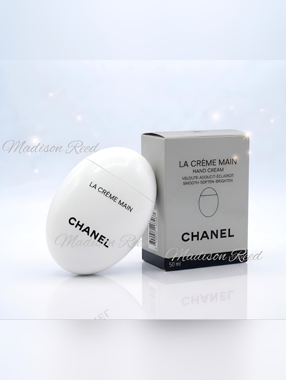 Chanel La Crème Main Hand Cream 50ml NEW Sealed Authentic Luxury White Egg